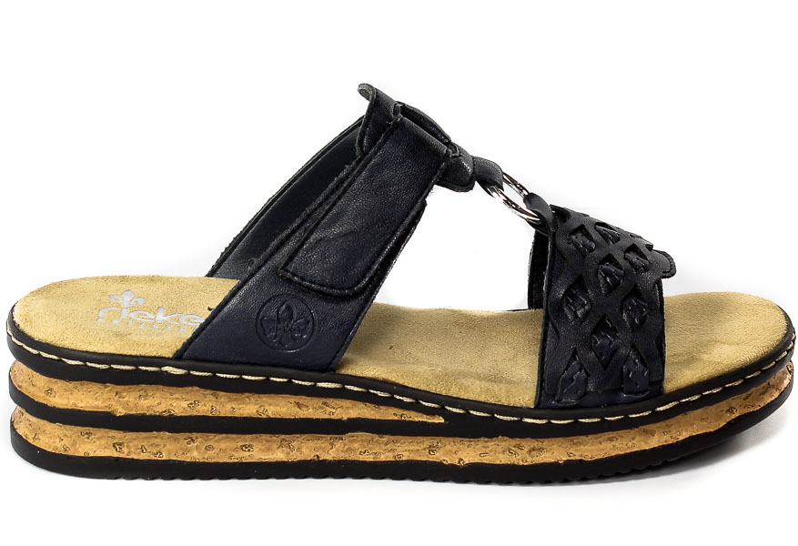 Klapki Rieker 629K9-14 Blue