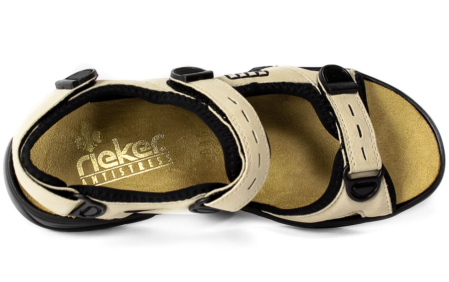 Sandały Rieker 64582-60 Beige