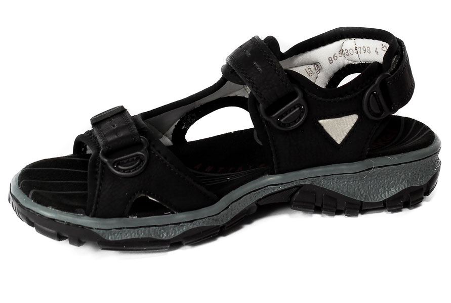 Sandały Rieker 68872-00 Black