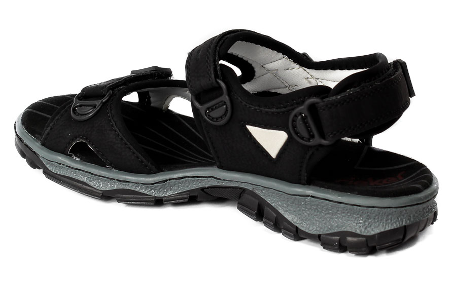 Sandały Rieker 68872-00 Black