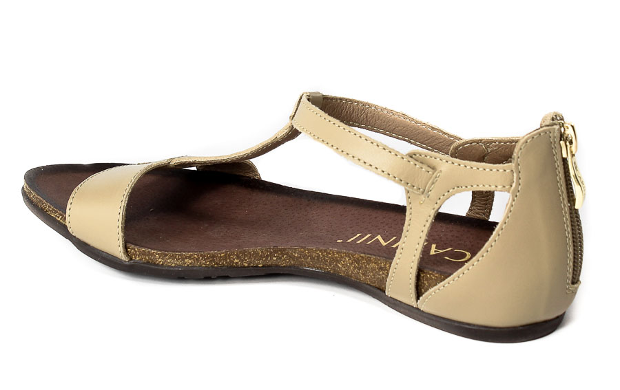 Sandały Carinii B3779/NS-R77-000-B02 Beż