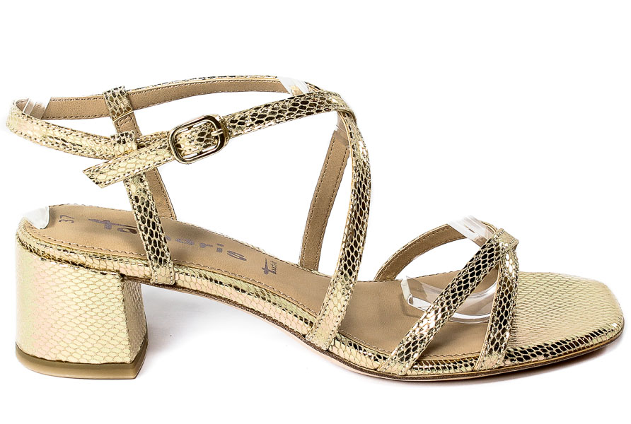 Sandały Tamaris 1-28204-28 912 LT.GOLD STRUC.