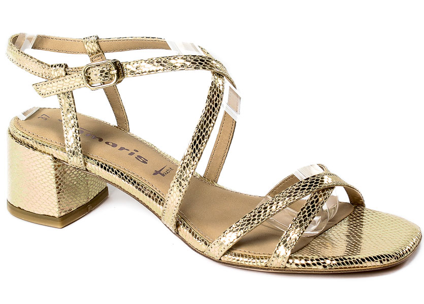 Sandały Tamaris 1-28204-28 912 LT.GOLD STRUC.