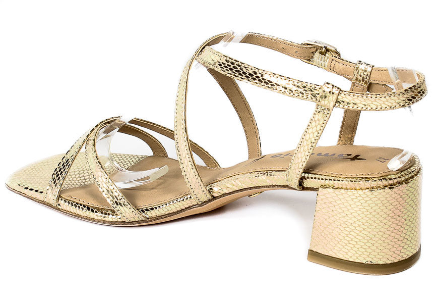 Sandały Tamaris 1-28204-28 912 LT.GOLD STRUC.