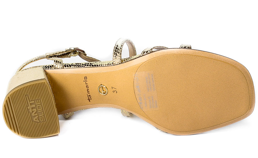 Sandały Tamaris 1-28204-28 912 LT.GOLD STRUC.