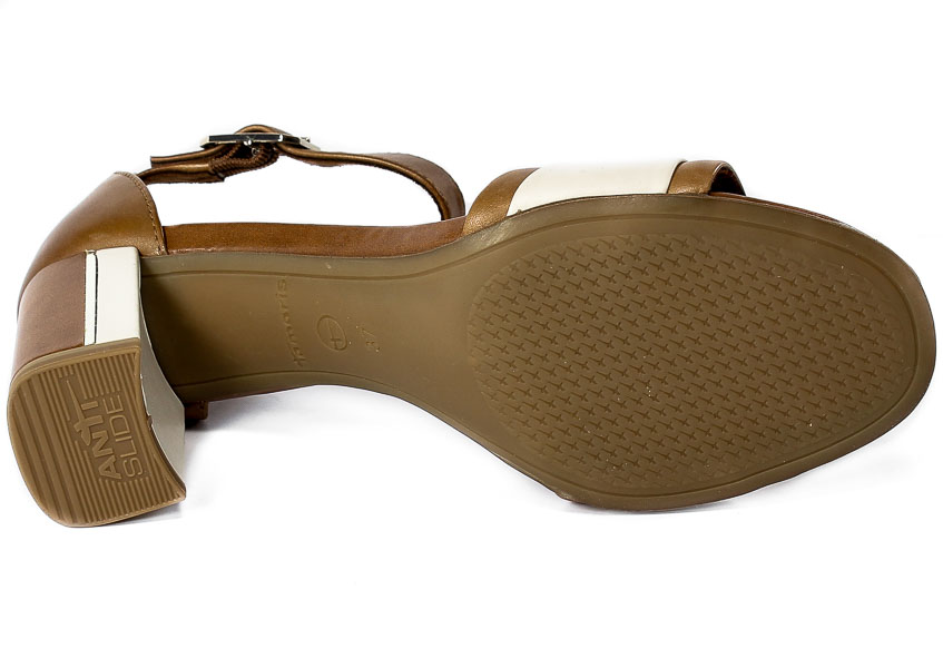 Sandały Tamaris 1-28379-28 315 Muscat WHT Lea