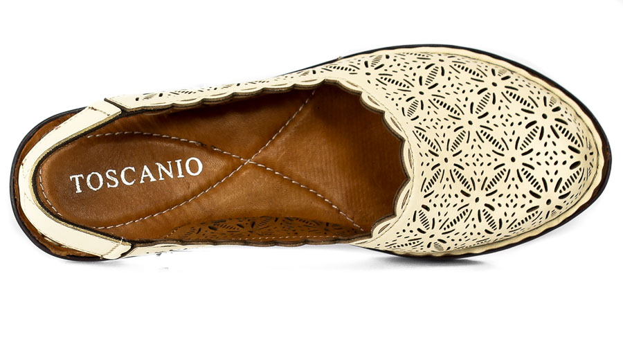 Sandały Toscanio BM1005 LCK Beżowe