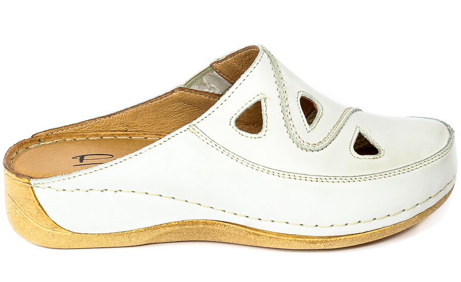 Klapki Pollonus 5-0683-001 AVORIO