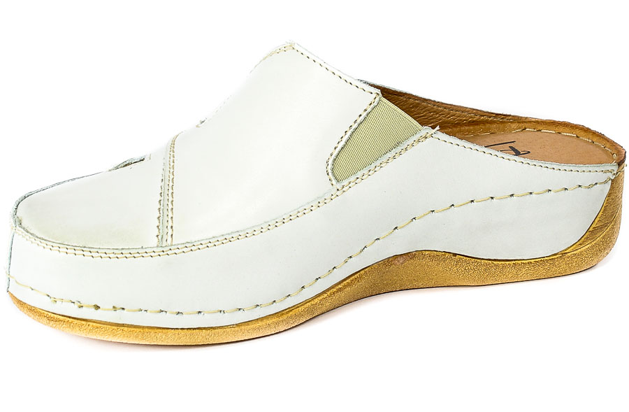 Klapki Pollonus 5-0683-001 AVORIO