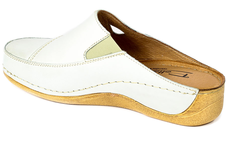 Klapki Pollonus 5-0683-001 AVORIO