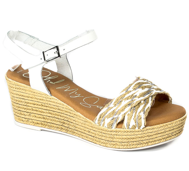 Sandały Oh My Sandals 4865 Blanco Combi