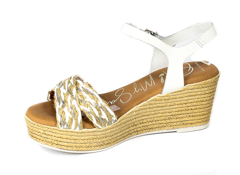 Sandały Oh My Sandals 4865 Blanco Combi