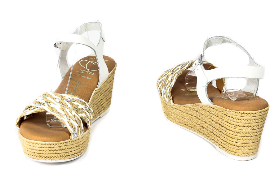 Sandały Oh My Sandals 4865 Blanco Combi