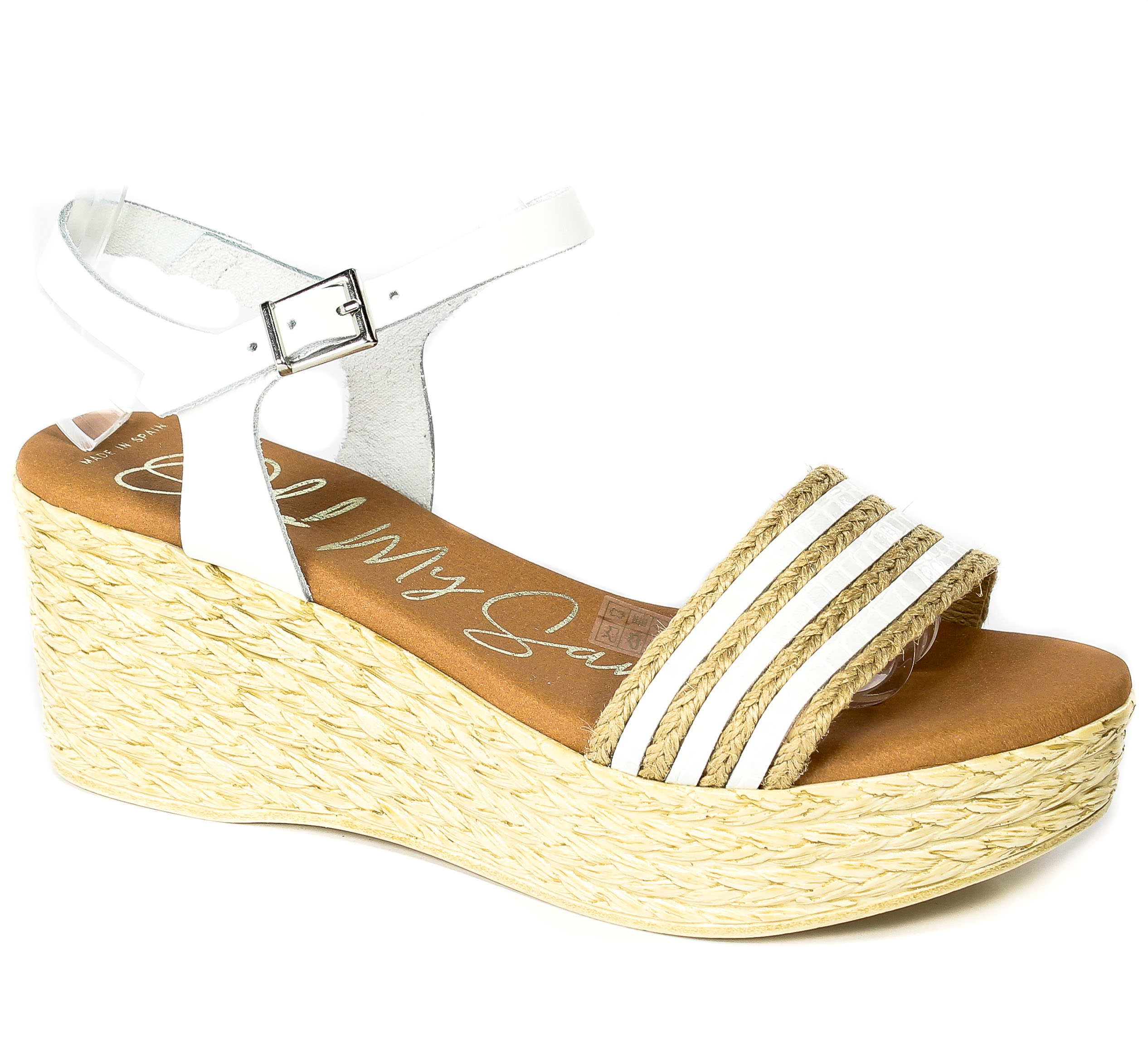 Sandały Oh My Sandals 4928 Blanco Combi