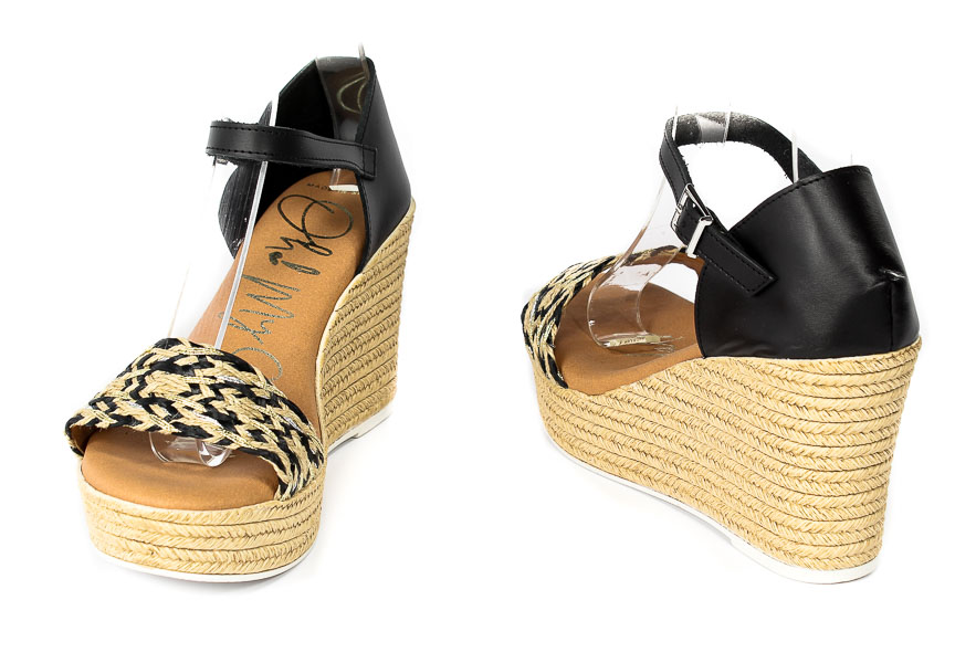 Sandały Oh My Sandals 4869 Negro Combi