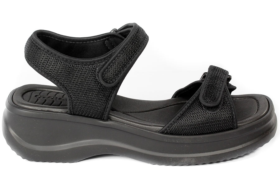 Sandały Azaleia 18451 Vera Therapy PAP 901142 Black