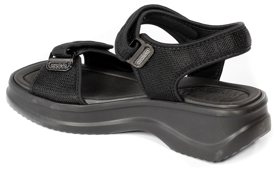 Sandały Azaleia 18451 Vera Therapy PAP 901142 Black
