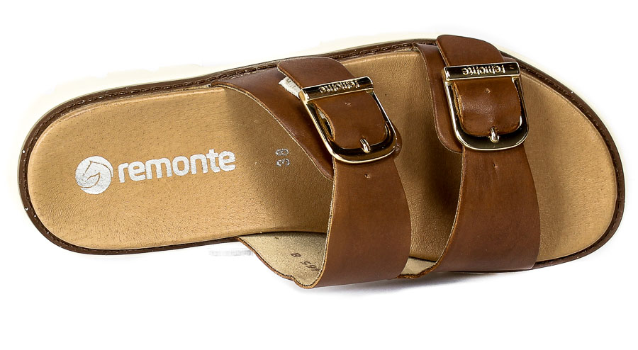 Klapki Remonte D7953-24 Brown