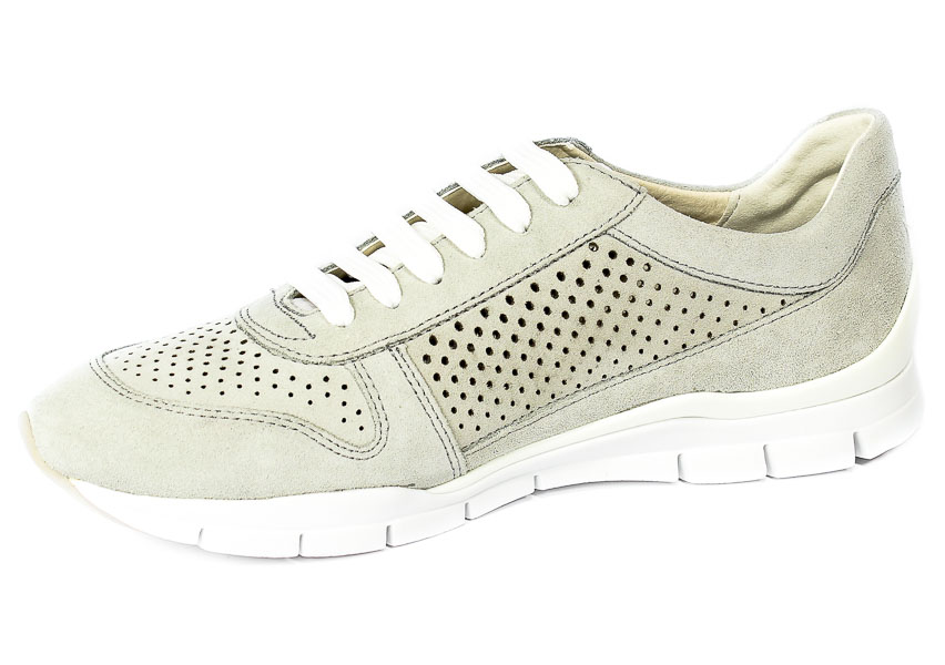Półbuty Geox D02F2B 0022 Lt.Grey