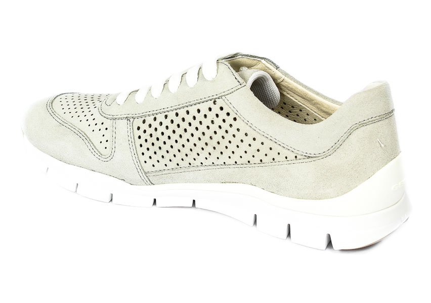 Półbuty Geox D02F2B 0022 Lt.Grey