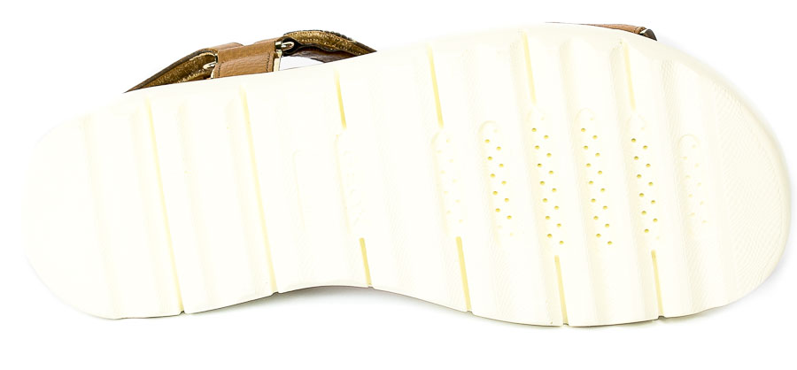 Sandały Geox D25SZB-046BN Camel-LT.Gold
