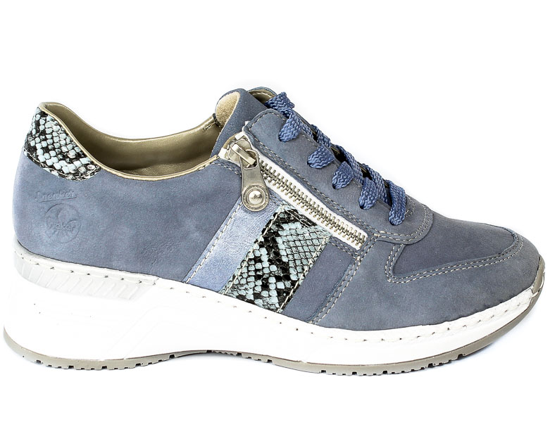 Półbuty Rieker N4321-11 Blue