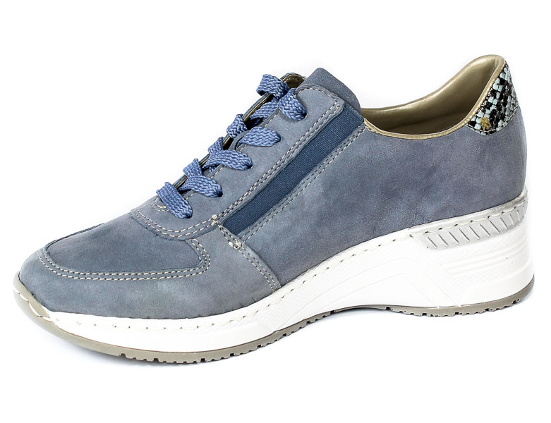 Półbuty Rieker N4321-11 Blue