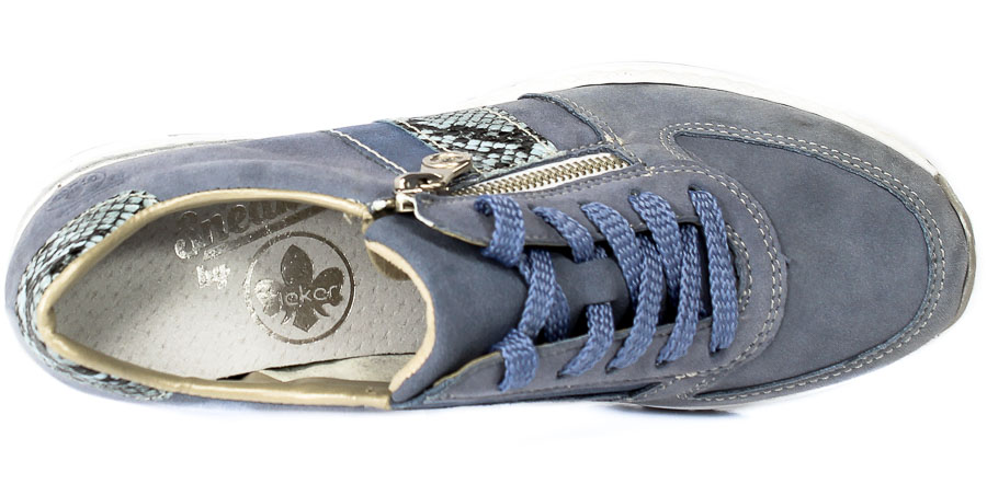 Półbuty Rieker N4321-11 Blue