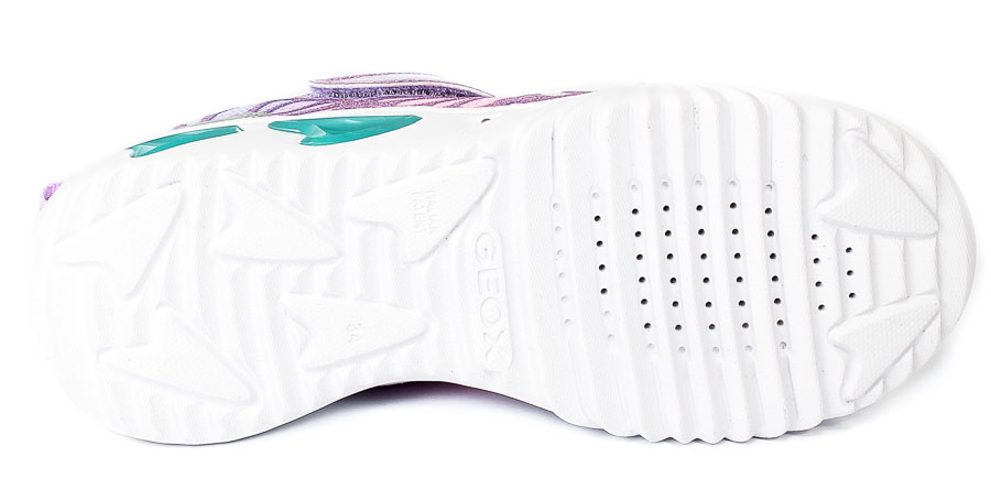 Półbuty Geox J25E9B-C1316 Silver-Lilac R.29-31