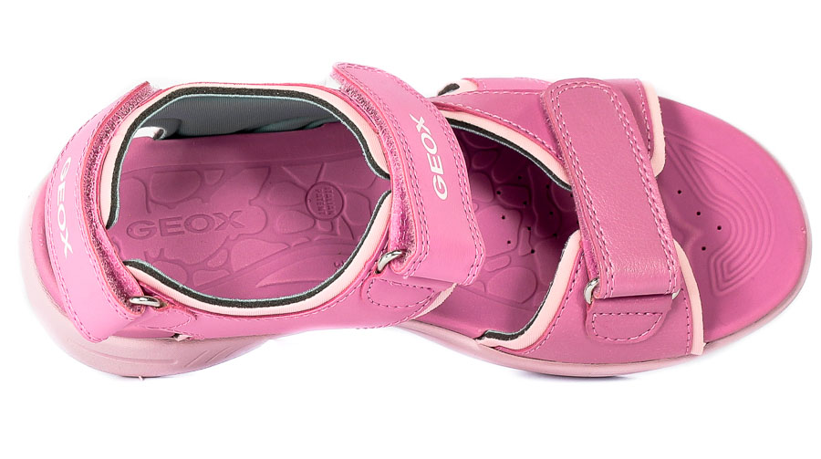 Sandał Geox J256A-CE84A Pink-Aqua R.28-31