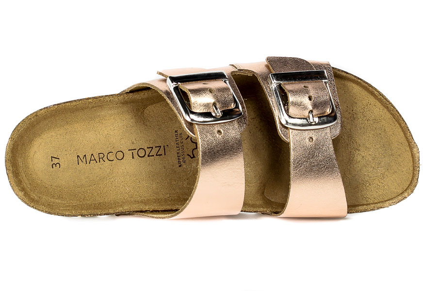 Klapki Marco Tozzi 2-27405-28 592 Rose Metalic