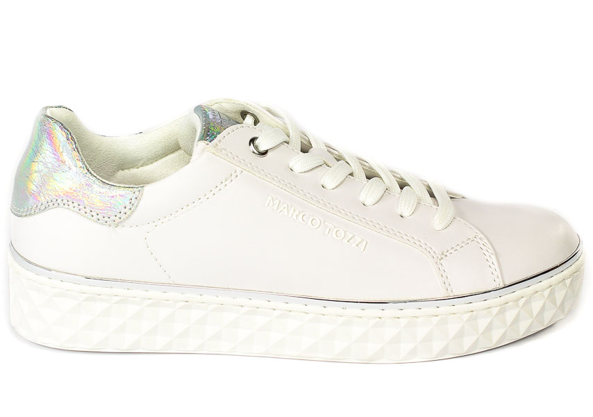 Półbuty Marco Tozzi 2-23705-28 197 White Comb