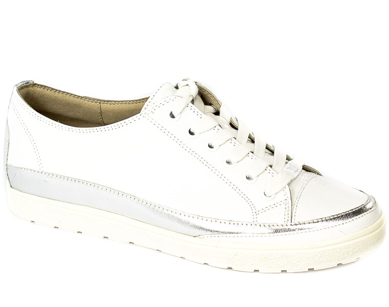 Półbuty Caprice 9-23654-28 122 White Naplak