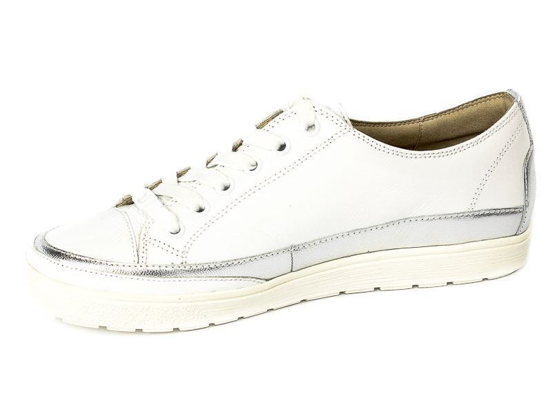Półbuty Caprice 9-23654-28 122 White Naplak