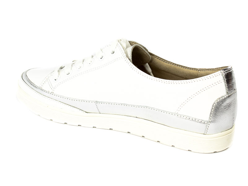 Półbuty Caprice 9-23654-28 122 White Naplak
