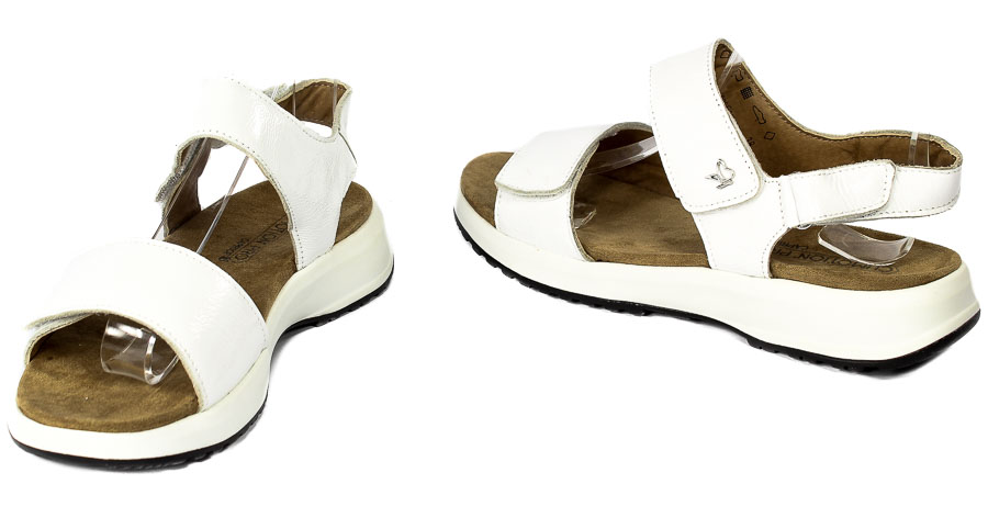Sandały Caprice 9-28716-28 122 White Naplak