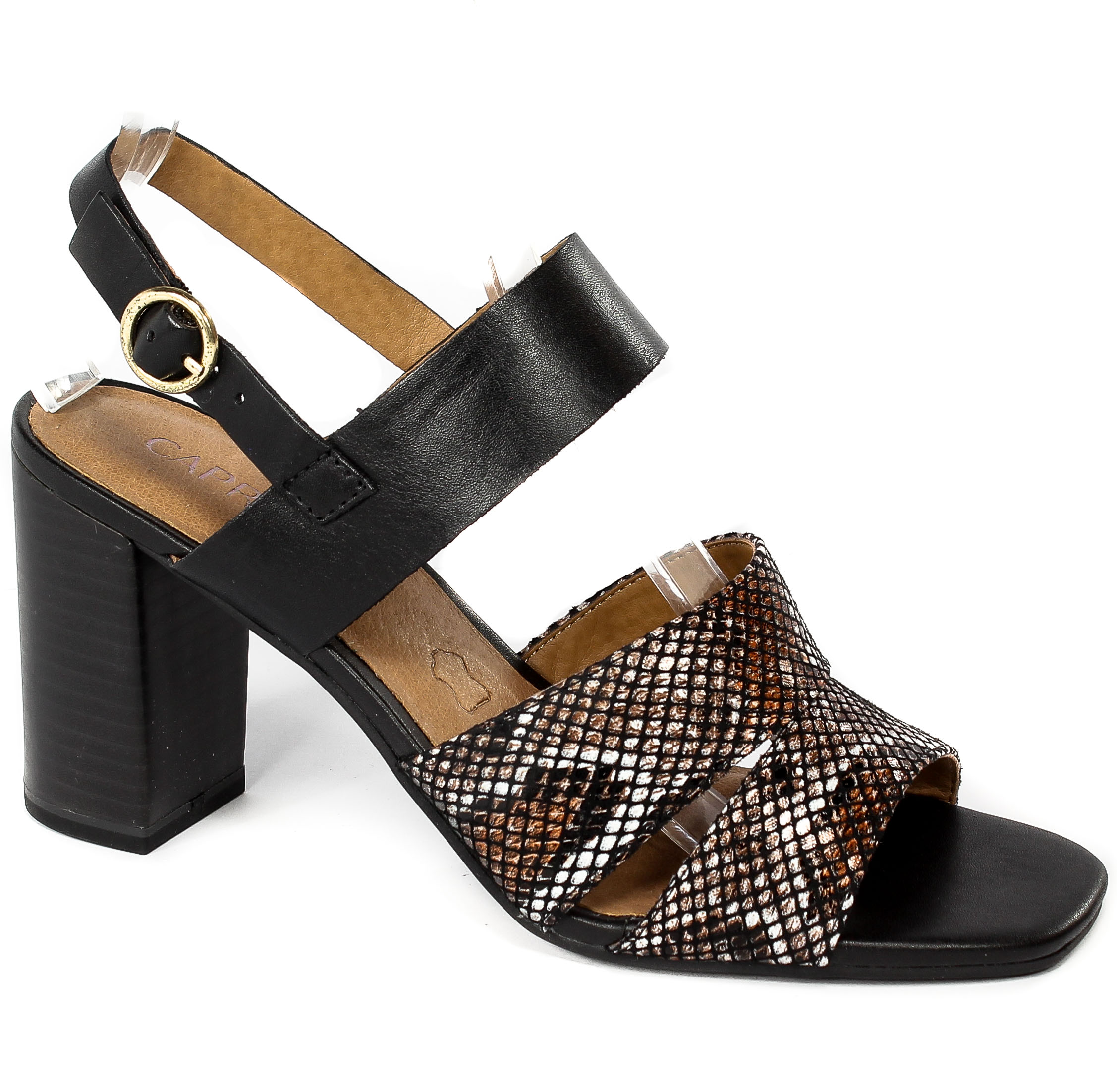 Sandały Caprice 9-28304-28 020 Black Snake