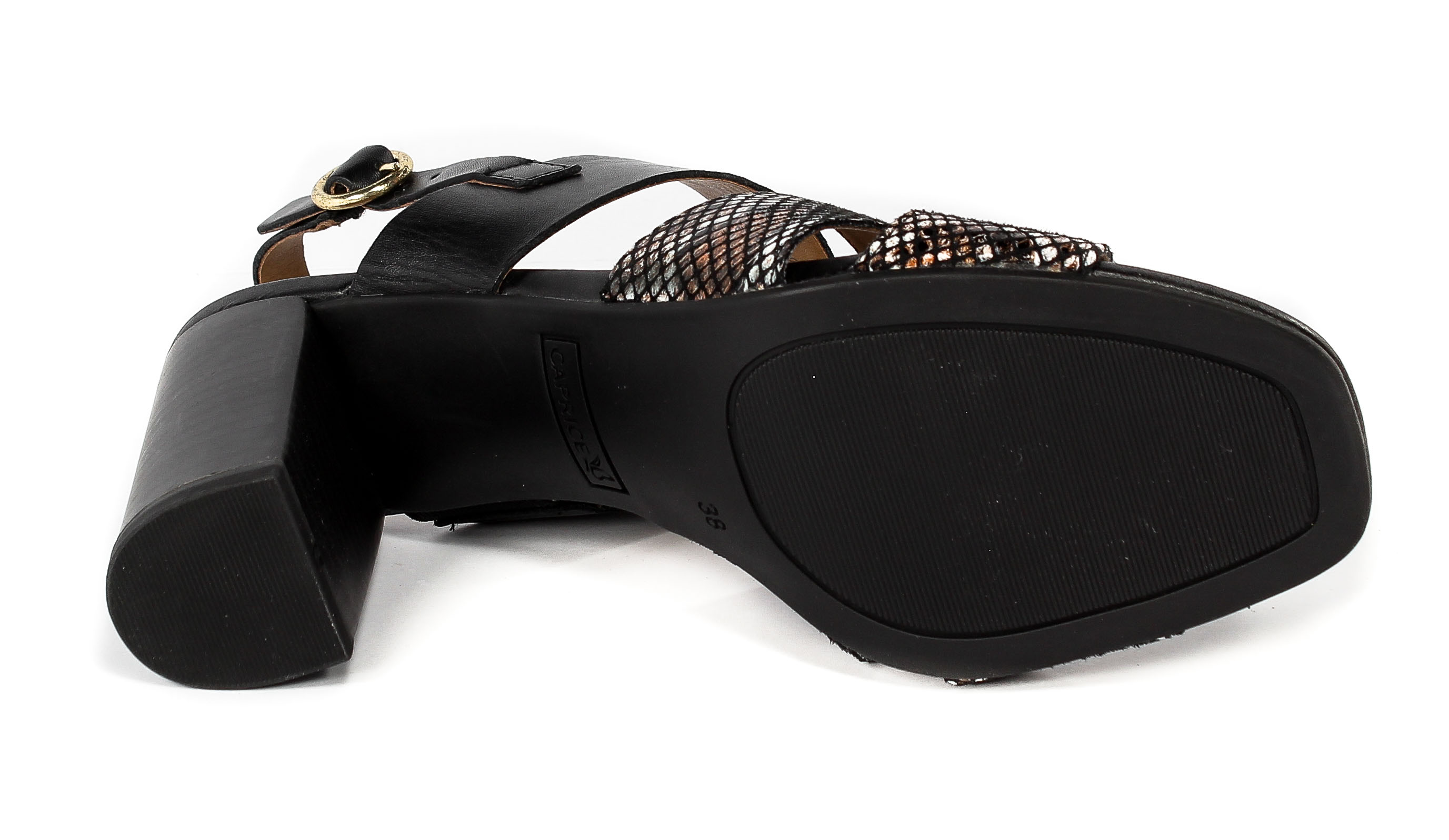 Sandały Caprice 9-28304-28 020 Black Snake