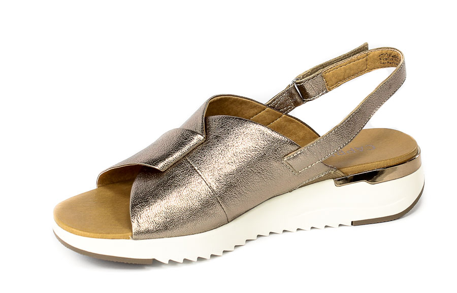 Sandały Caprice 9-28702-28 341 Taupe Met