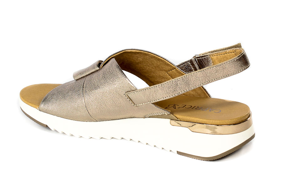 Sandały Caprice 9-28702-28 341 Taupe Met