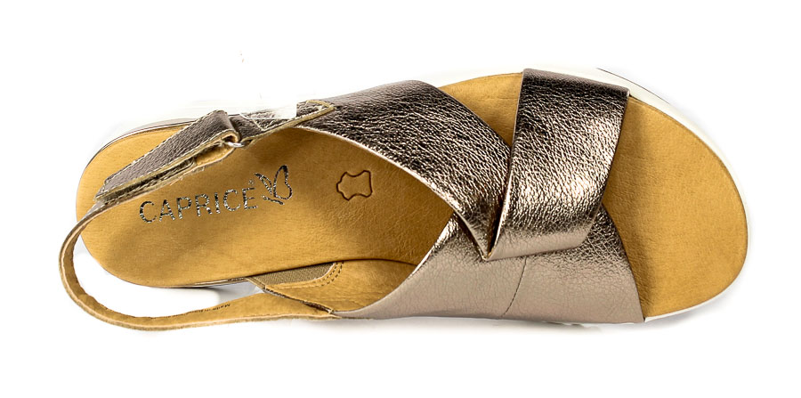 Sandały Caprice 9-28702-28 341 Taupe Met