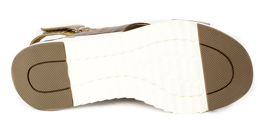 Sandały Caprice 9-28702-28 341 Taupe Met