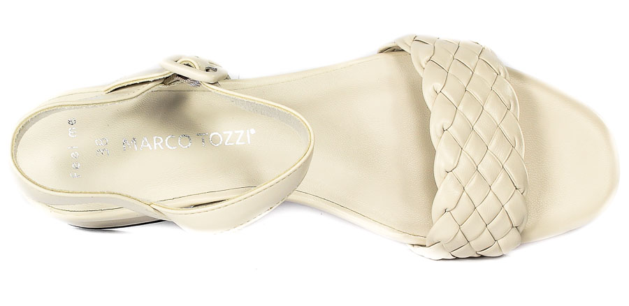 Sandały Marco Tozzi 2-28204-28 109 Offwhite