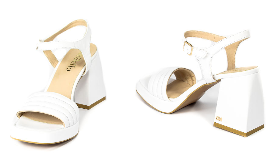 Sandały Chebello 2884-196-S189 Białe