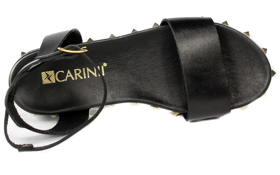 Sandały Carinii B7802-F56-000-E01 Czarny