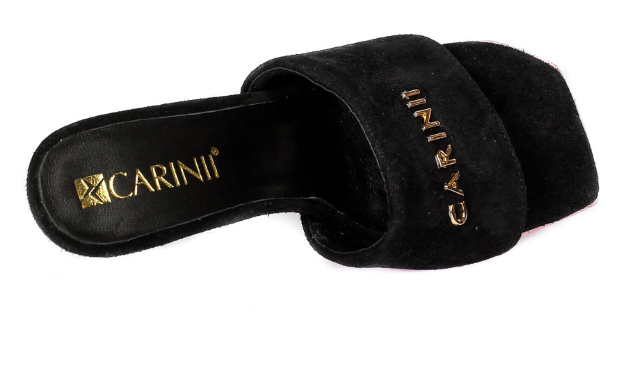 Klapki Carinii B8168-H20 Czarne