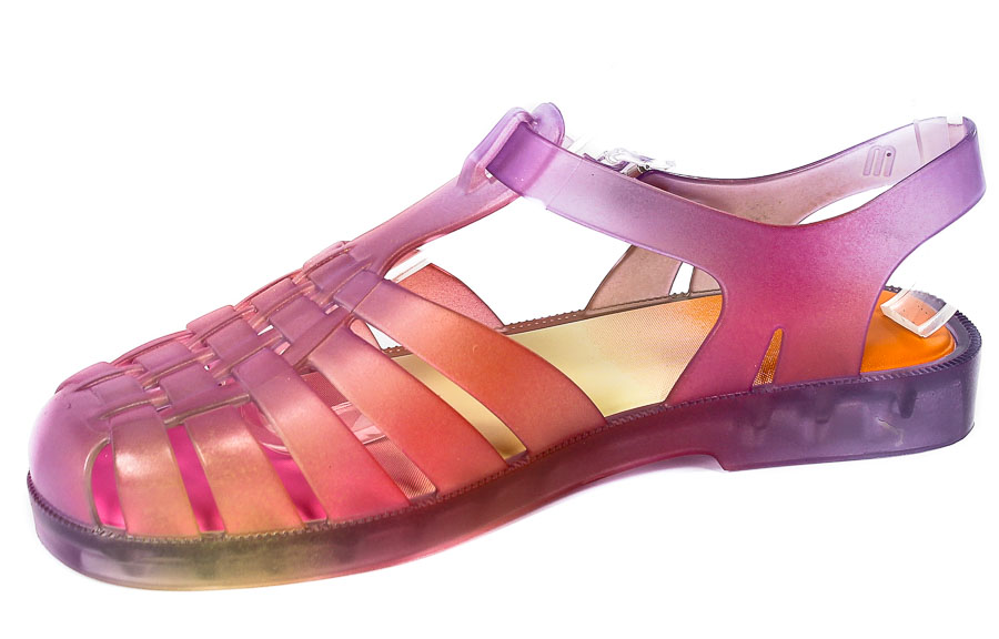 Sandały Melissa 33519-54129 Clear Pink Orange