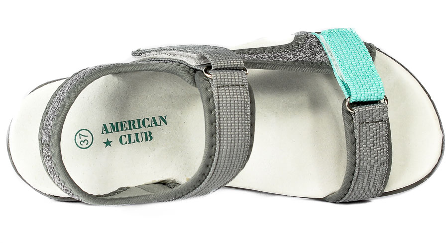 Sandały American RL46/22 LT.Grey r.37-41