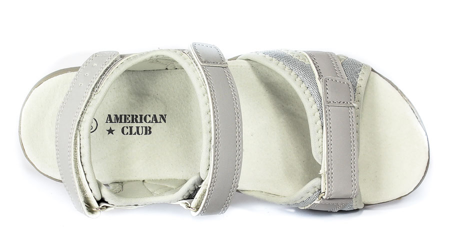 Sandały American RL54/22 LT.Grey R.37-41