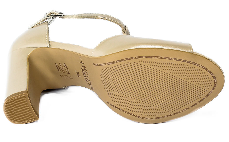 Sandały Kotyl 5935 Perłowy Lico
